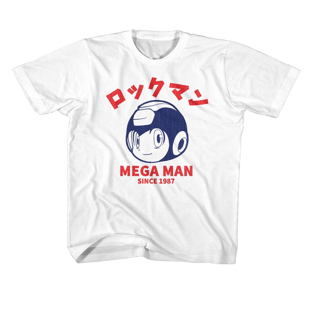 MEGA MAN Eye-Catching T-Shirt, MEGA MAN SINCE 1987