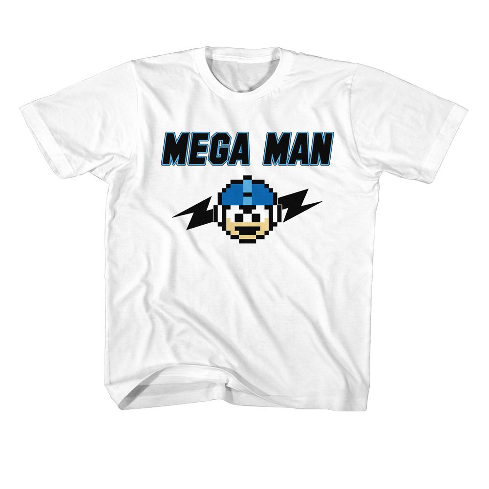 MEGA MAN Eye-Catching T-Shirt, MEGA MAN MEGA BOLTS