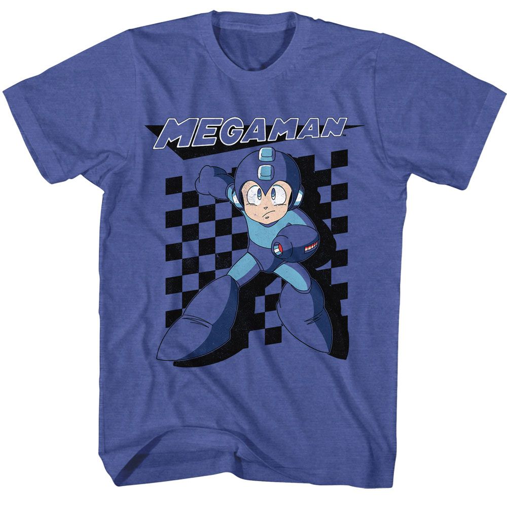 MEGA MAN T-Shirt, Checkered