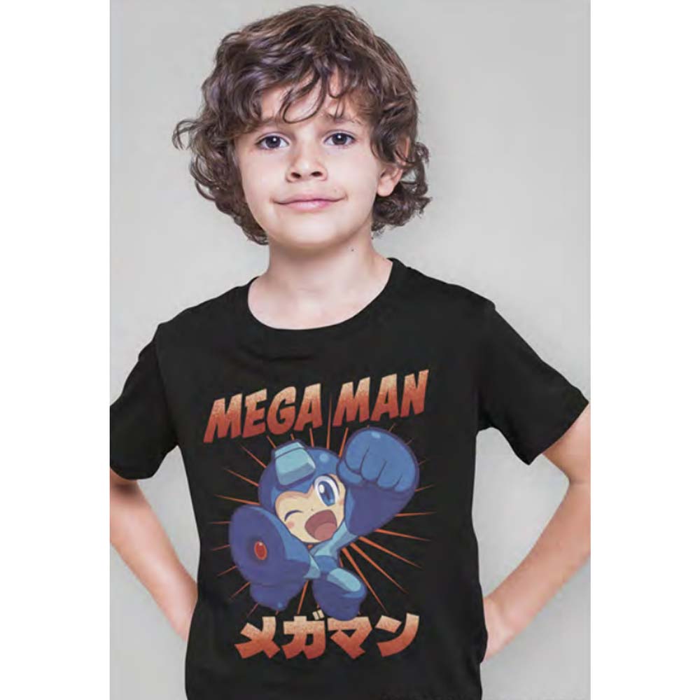 MEGA MAN Kids T-Shirt, KICK