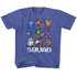 MEGA MAN Eye-Catching T-Shirt, SQUAD