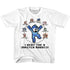 MEGA MAN Kids T-Shirt, 8 MASTER ROBOTS