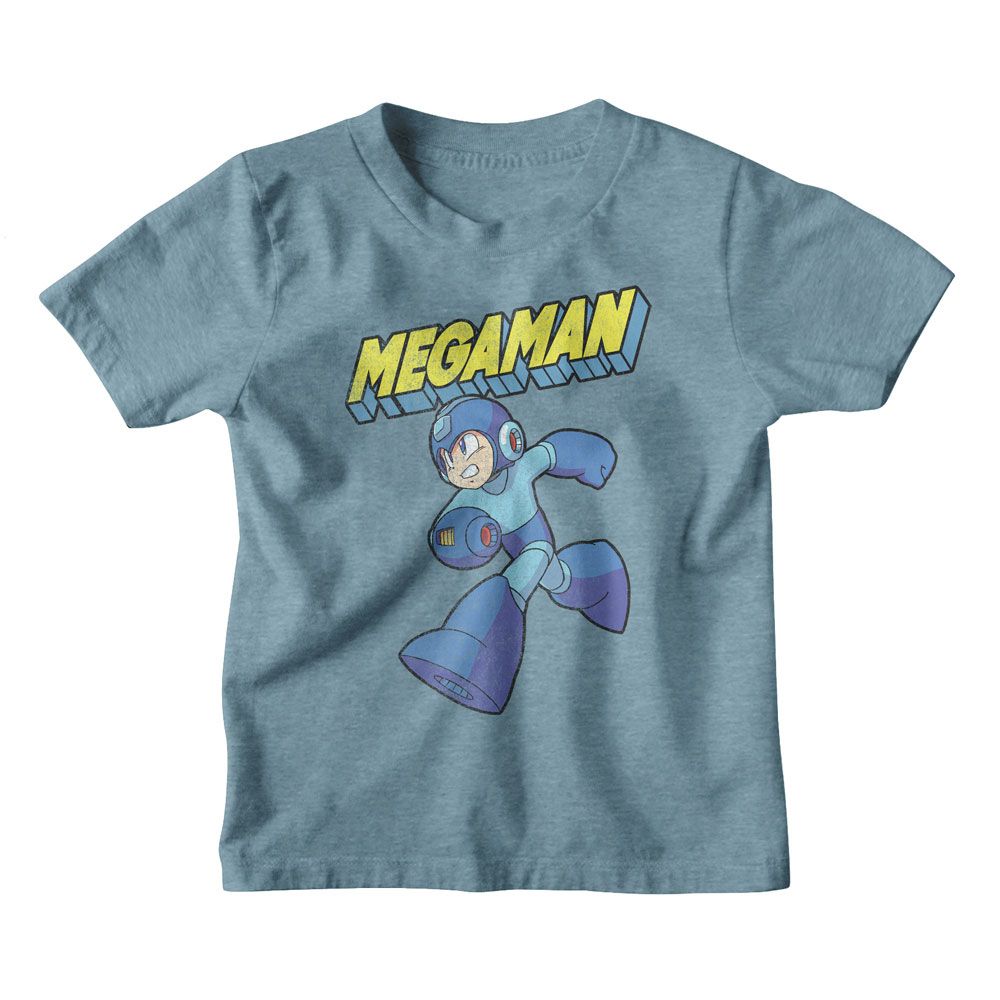 MEGA MAN Eye-Catching T-Shirt, RUN