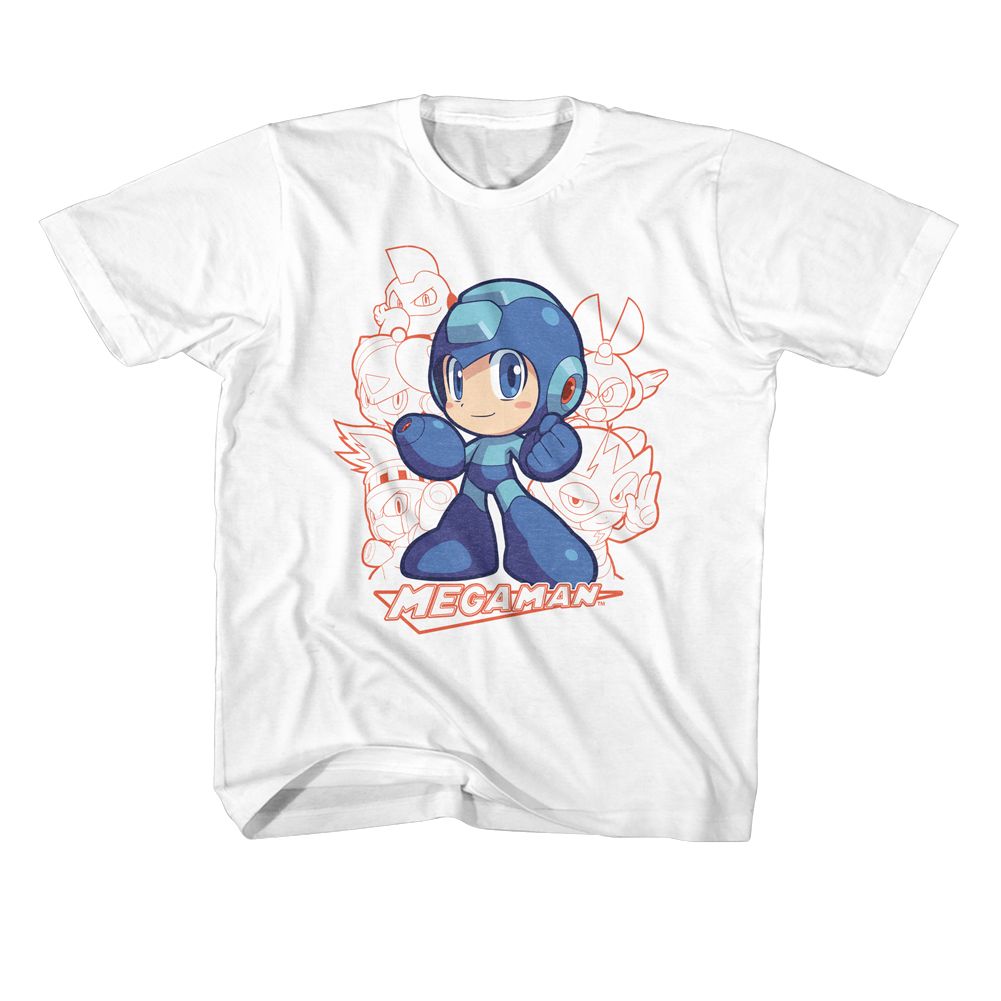 MEGA MAN Kids T-Shirt, MEGAMAN CHARACTER GROUP