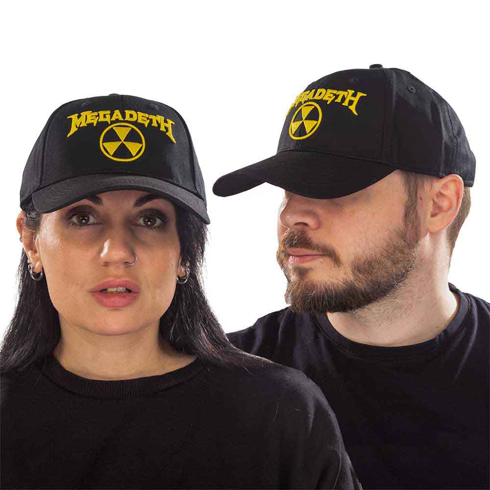 MEGADETH Baseball Cap, Hazard Logo