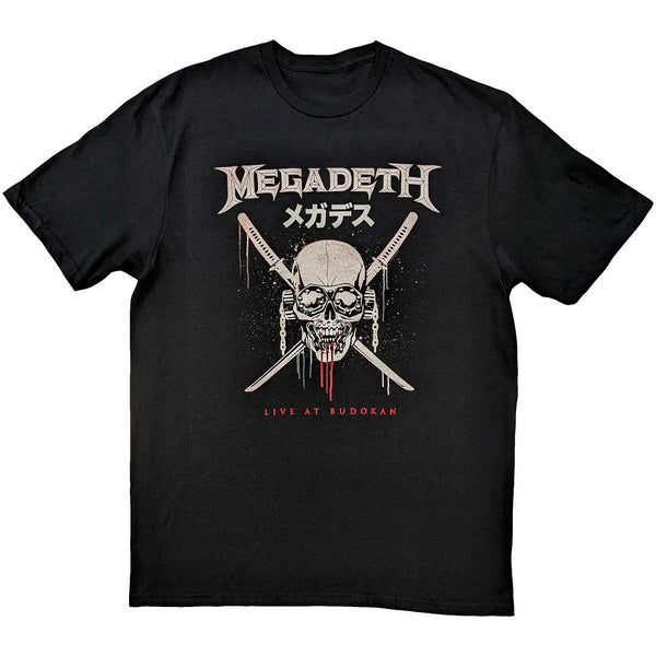 MEGADETH Attractive T-Shirt, Crossed Swords