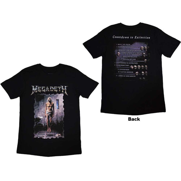 MEGADETH Attractive T-Shirt, Countdown