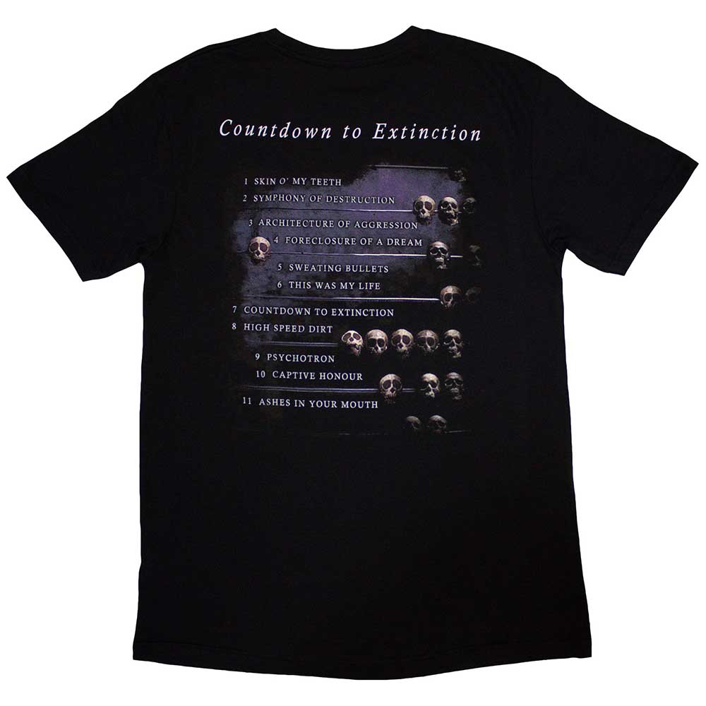 MEGADETH Attractive T-Shirt, Countdown