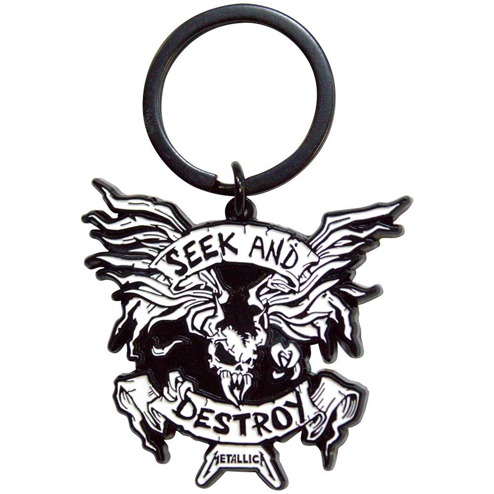 METALLICA Keychain, Seek &amp; Destroy