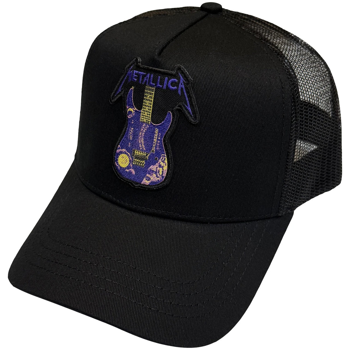 METALLICA Baseball Cap, Kirk Purple Ouija Guitar