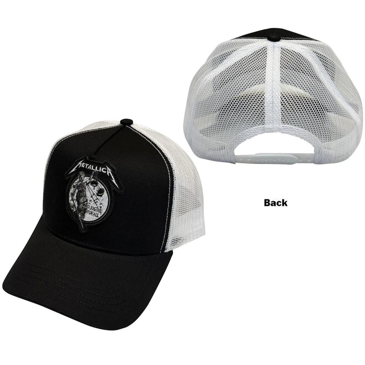 METALLICA Baseball Cap, Justice Mono