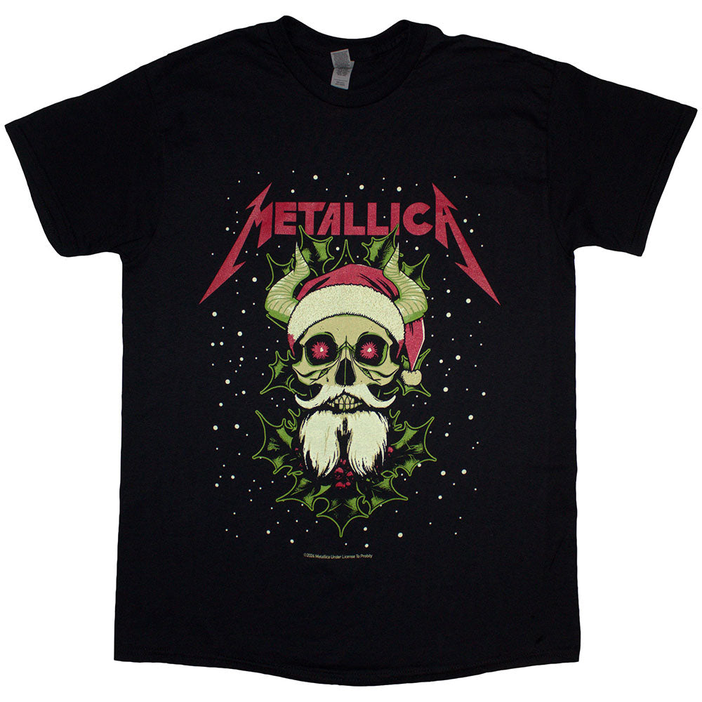 METALLICA Attractive T-Shirt, Santa Horns