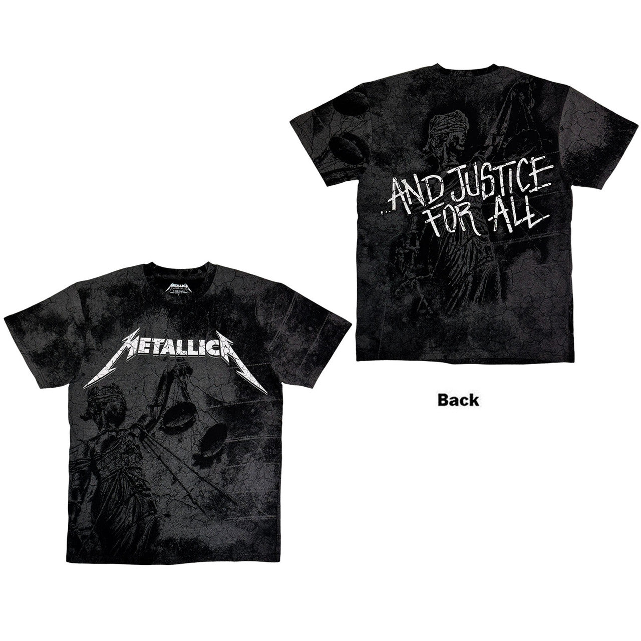METALLICA Attractive T-Shirt, Justice