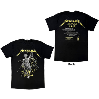 METALLICA Attractive T-Shirt, and Justice for All Tracks