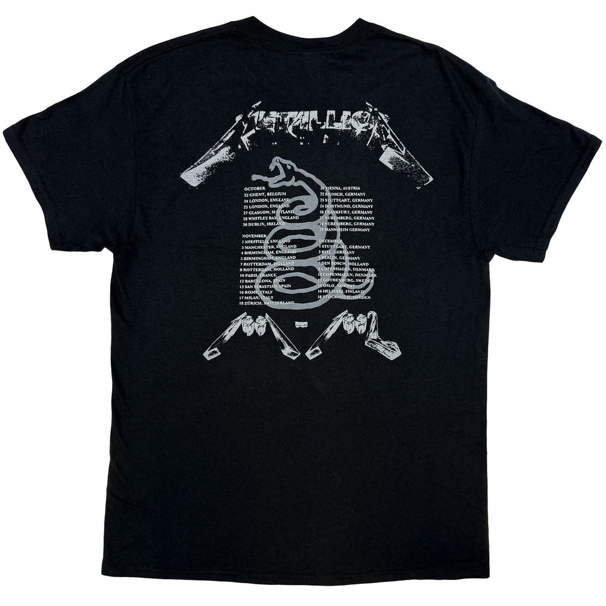 METALLICA Attractive T-Shirt, 4 Faces