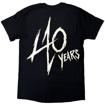 METALLICA Attractive T-Shirt,40th Anniversary Songs Logo