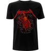 METALLICA Attractive T-shirt, Skull Screaming Red 72 Seasons