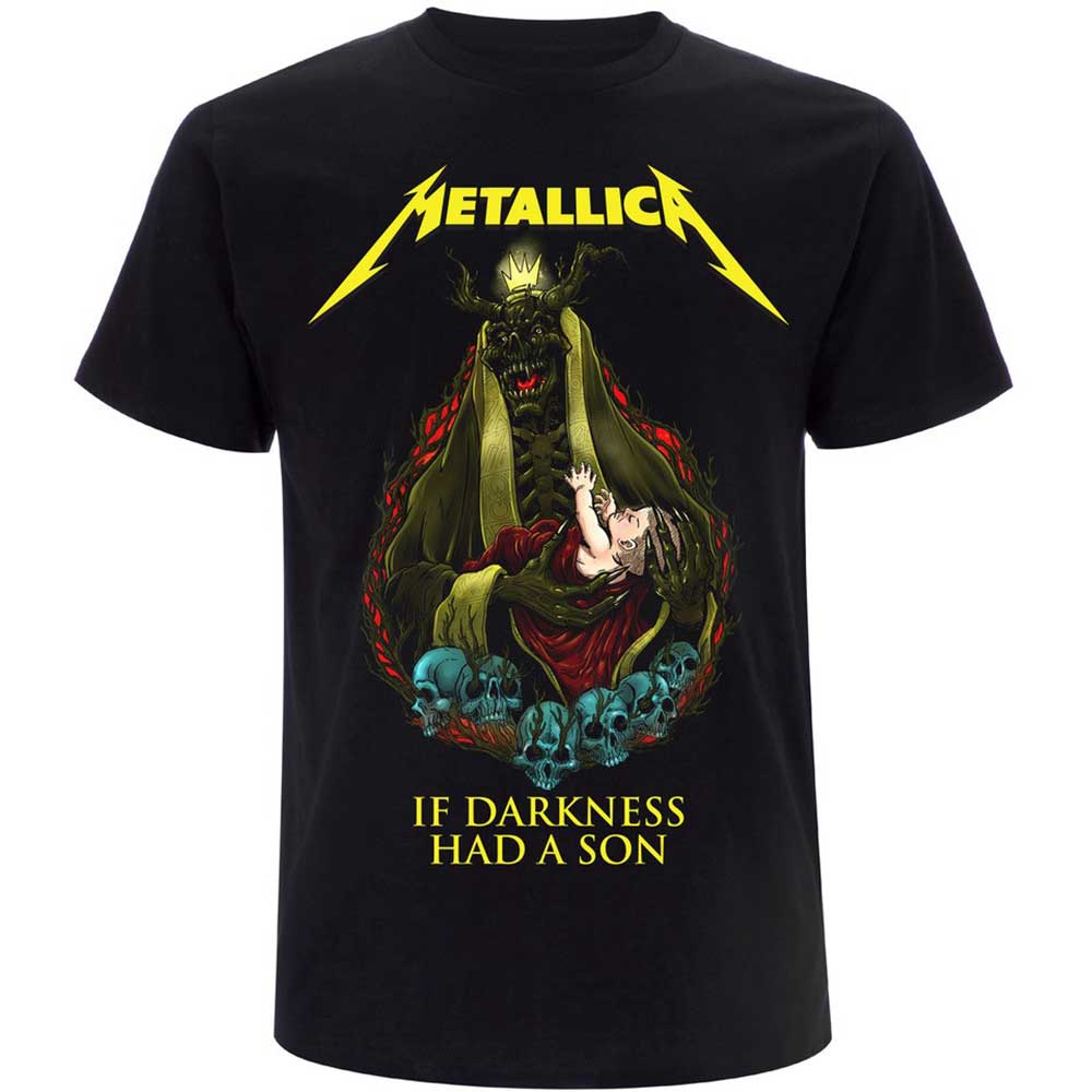 METALLICA Attractive T-Shirt, If Darkness Had A Son