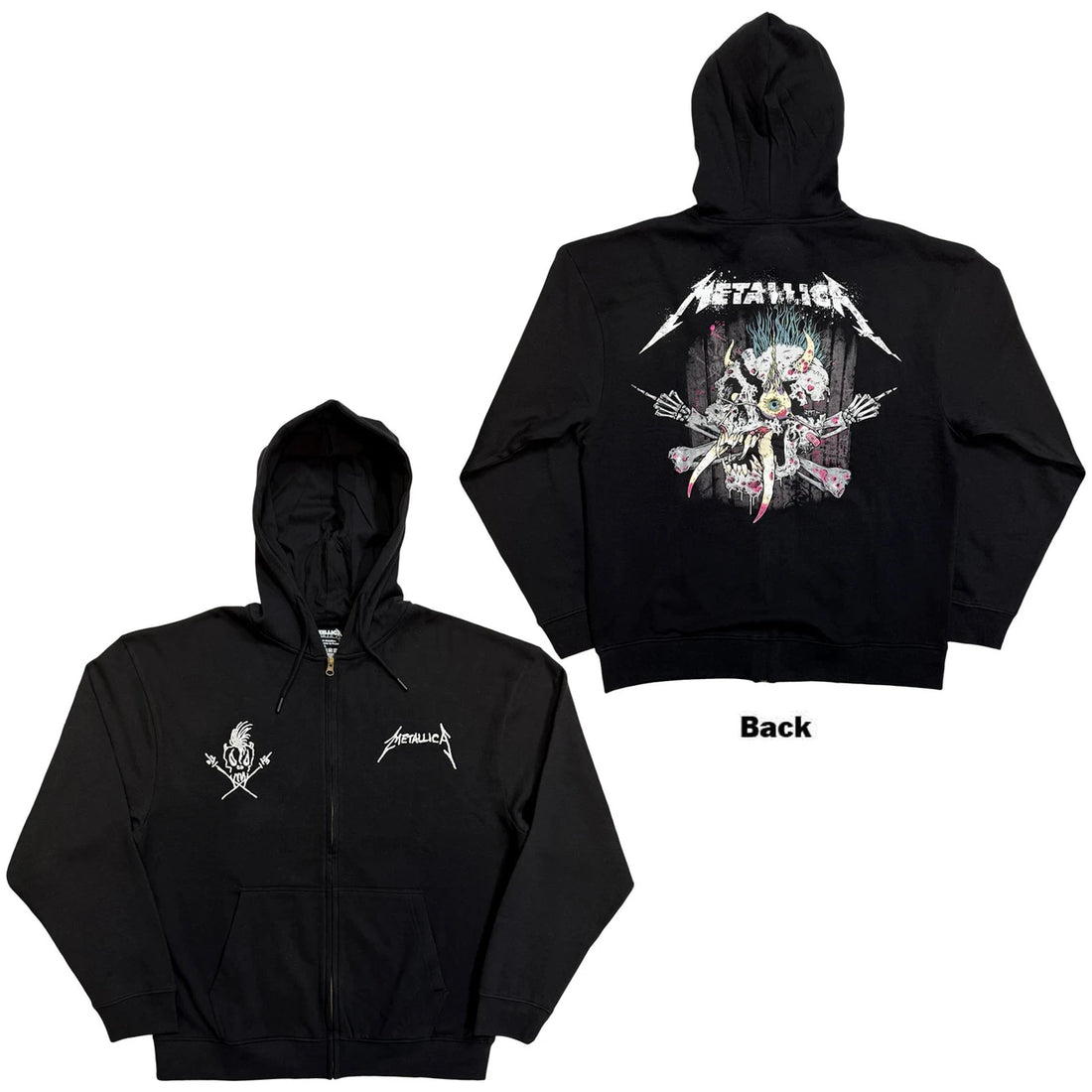 METALLICA Attractive Hoodie, Scary Guy