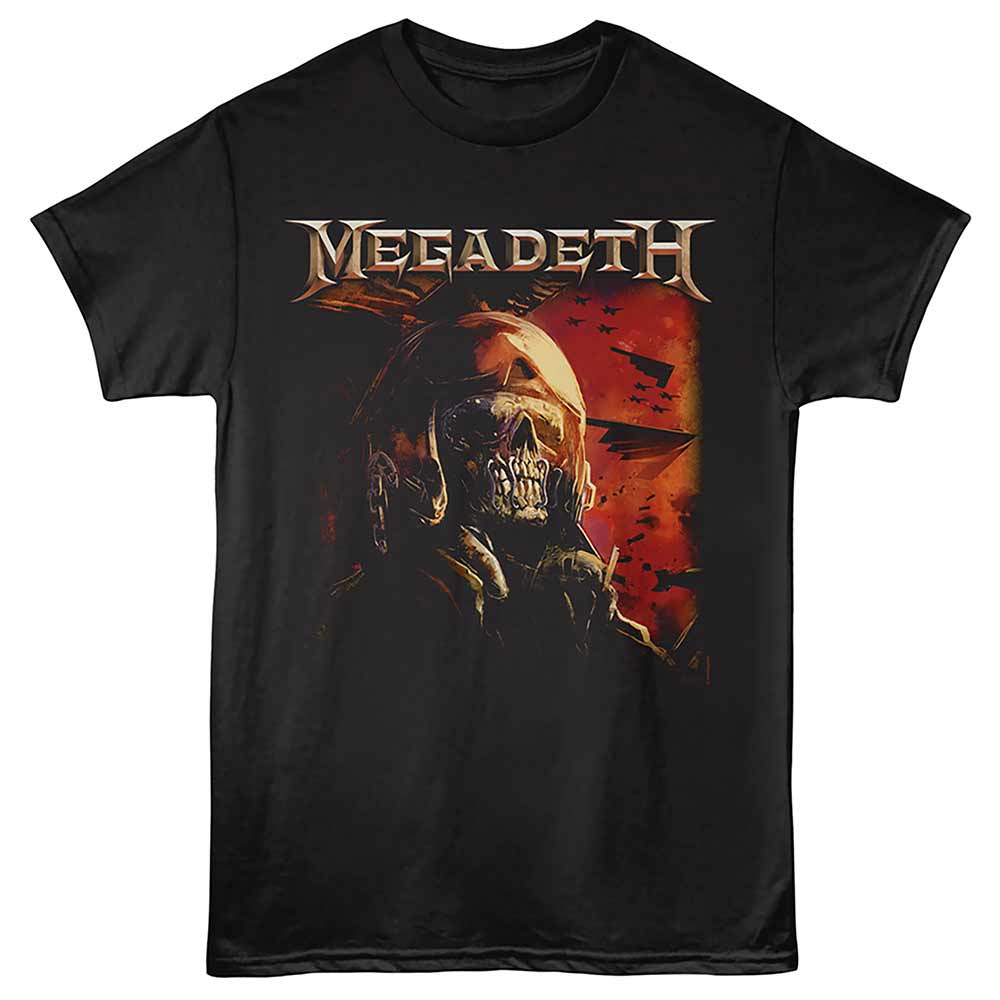 MEGADETH Eye-Catching T-Shirt, BOMBER VIC