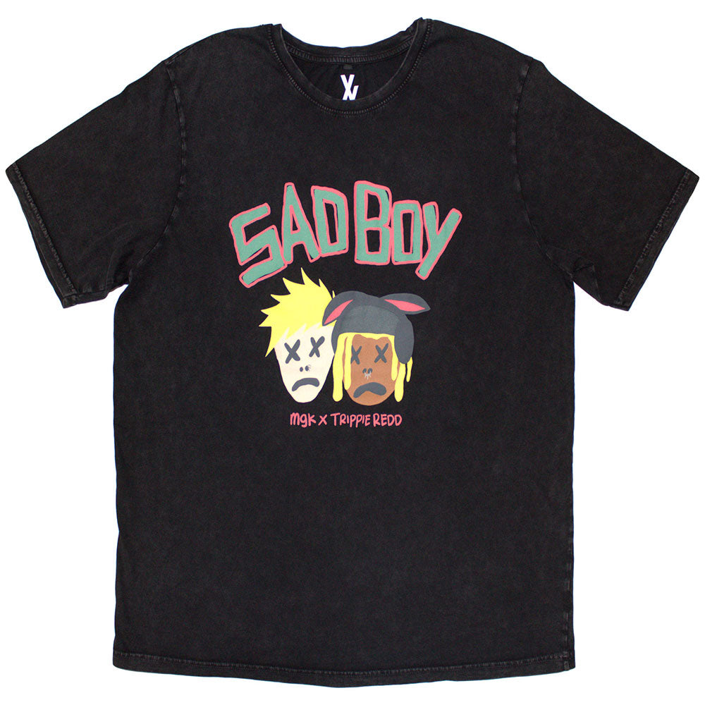 MACHINE GUN KELLY Stone Wash T-Shirt, Sad Boy