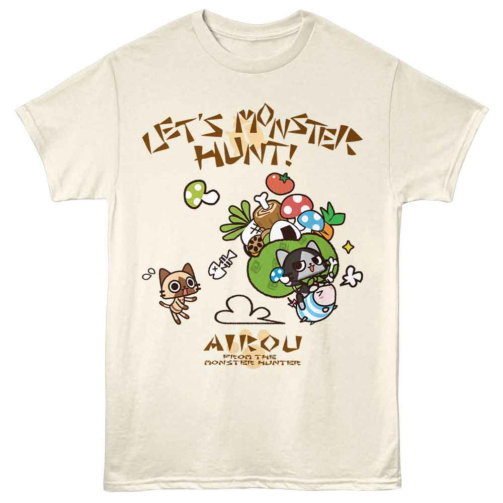 MONSTER HUNTER Brave T-Shirt, AIROU FROM MH