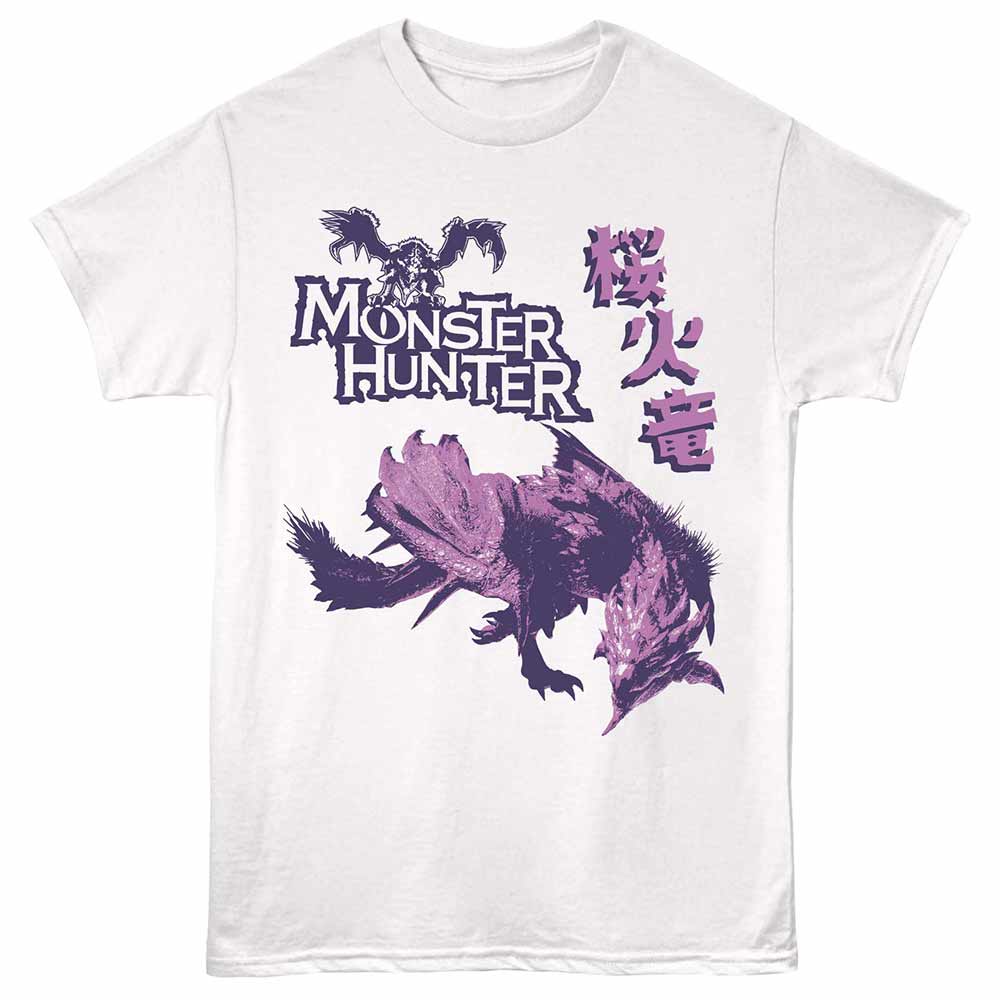 MONSTER HUNTER Brave T-Shirt, SAKURA FIRE DRAGON