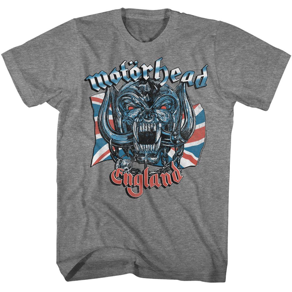 MOTORHEAD Eye-Catching T-Shirt, Union Jack