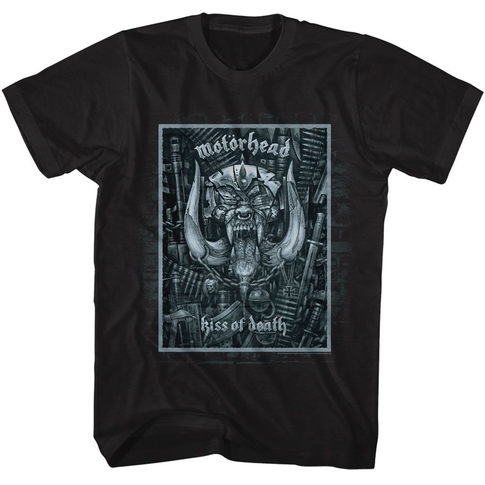 MOTORHEAD Eye-Catching T-Shirt, Kiss of Death