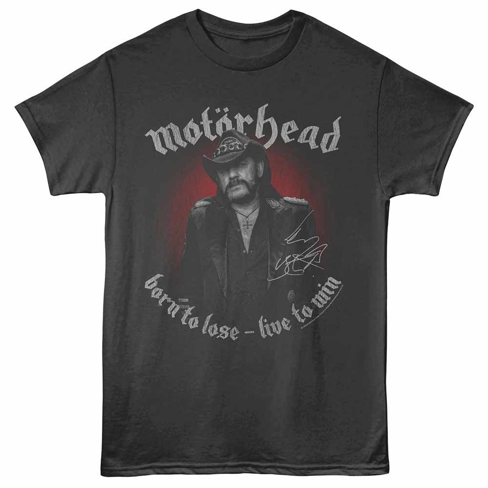 MOTORHEAD Eye-Catching T-Shirt, LEMMY BORN TO LOSE