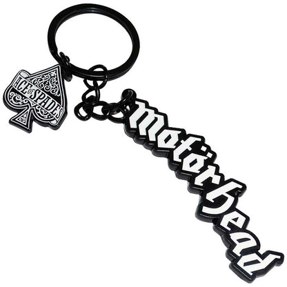 MOTORHEAD Keychain, Logo Ace Of Spades Charm