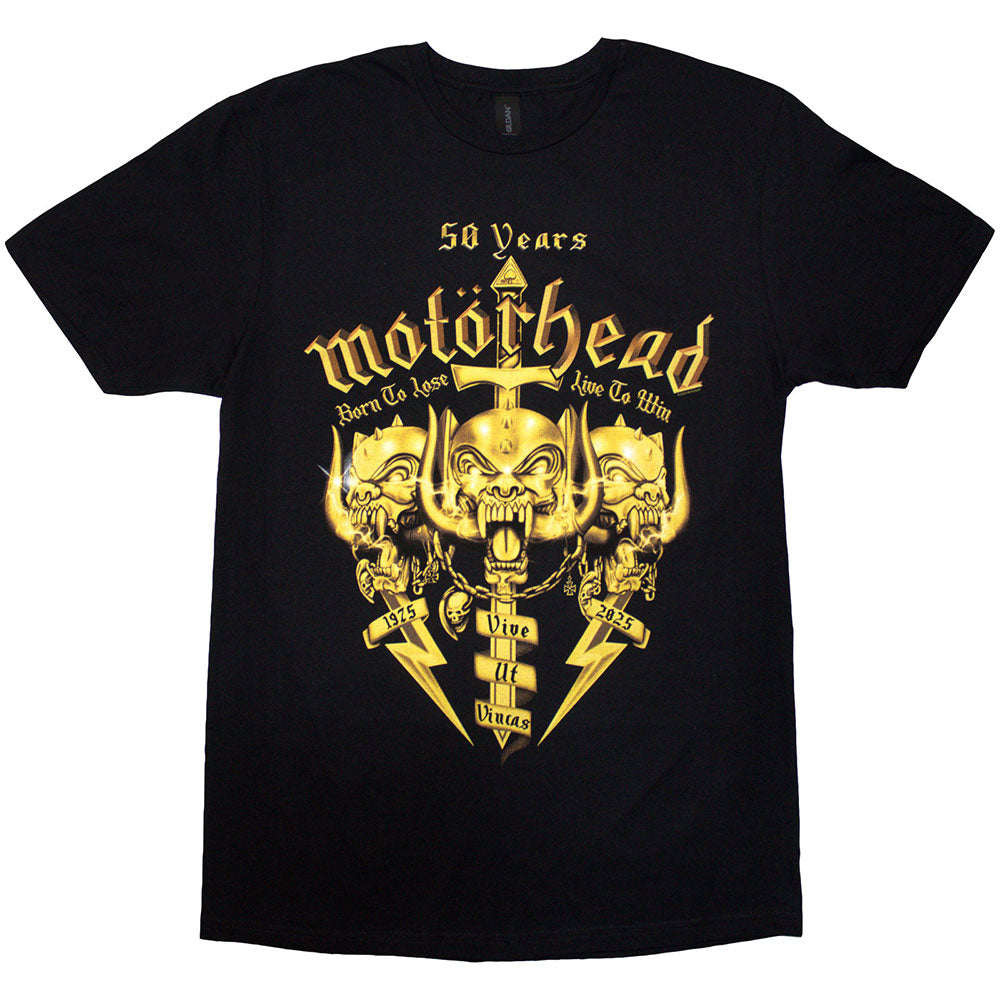 MOTORHEAD Attractive T-Shirt, 50 Years