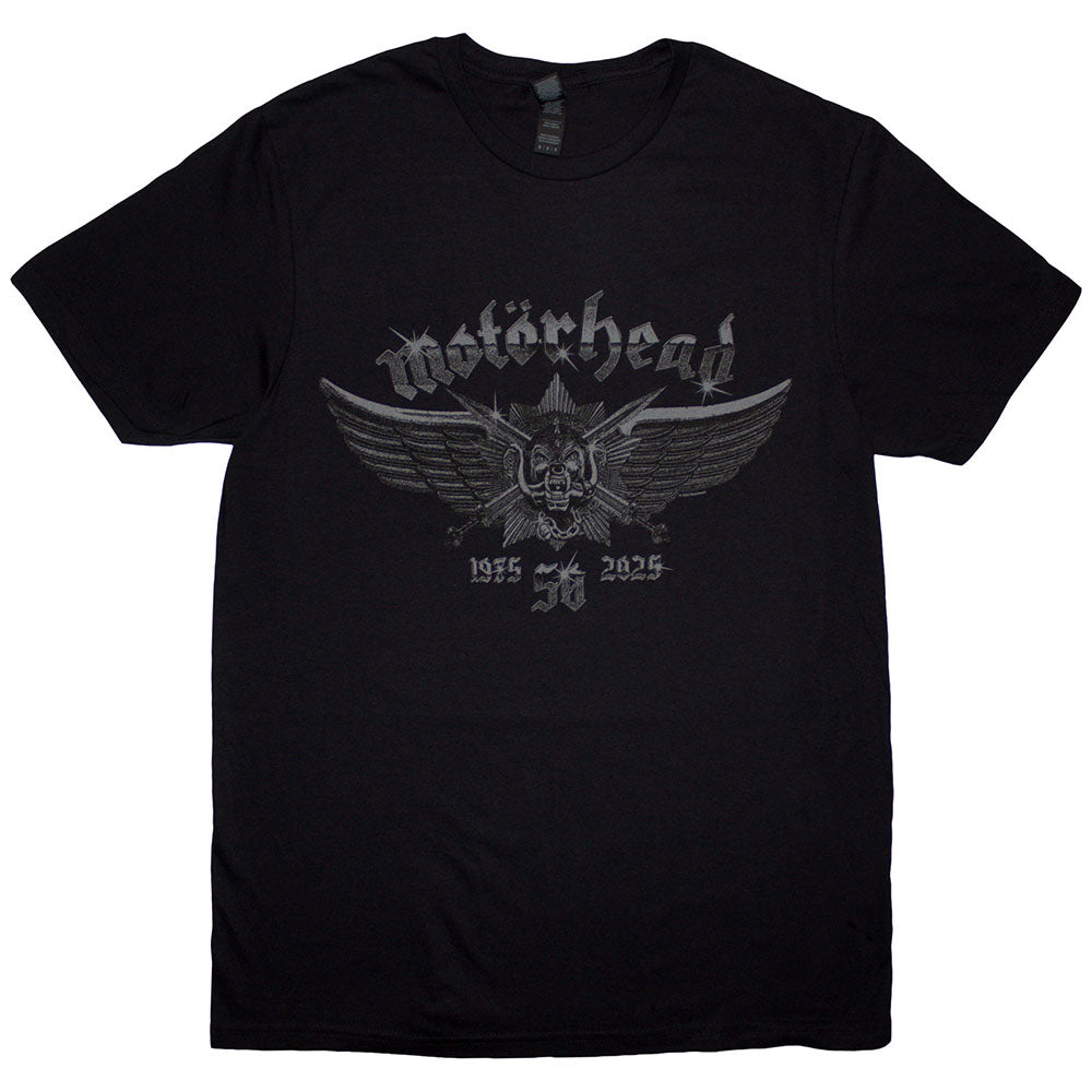 MOTORHEAD Attractive T-Shirt, 50 Years Wings