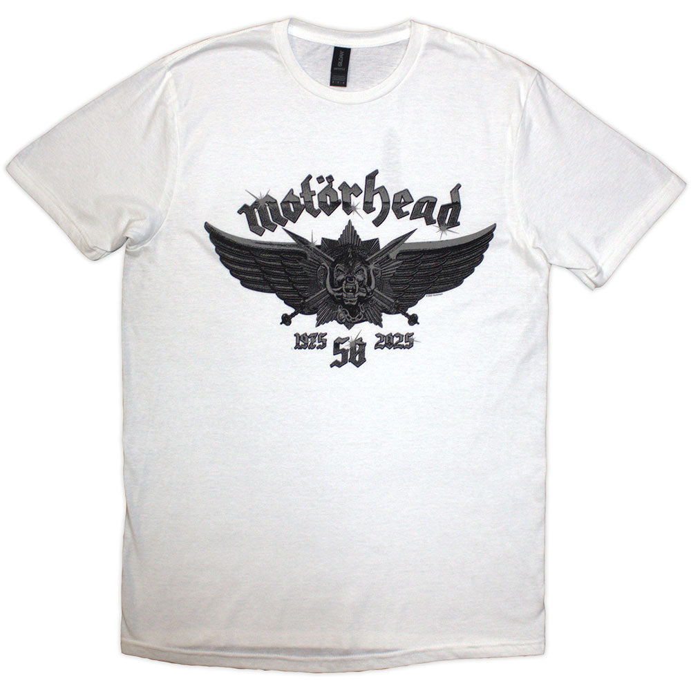MOTORHEAD Attractive T-Shirt, 50 Years Wings