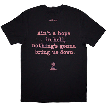 MOTORHEAD Attractive T-Shirt, Bomber Lyric