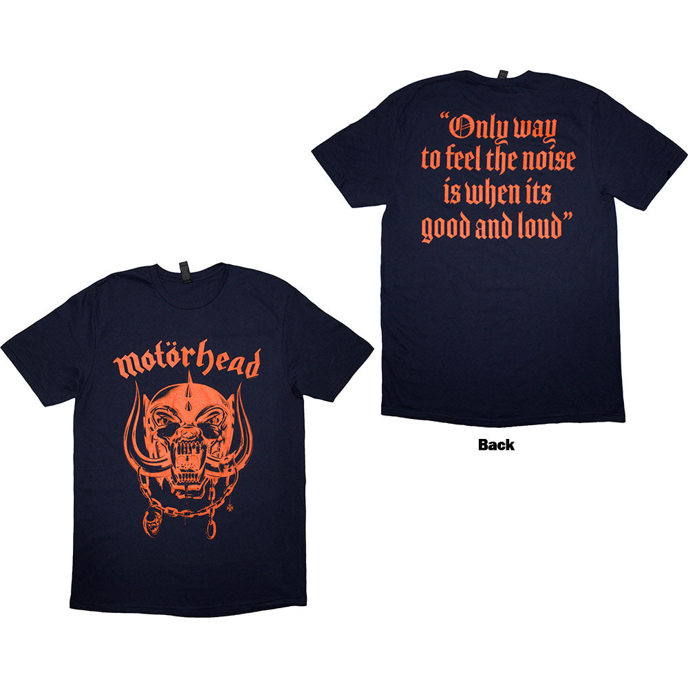 MOTORHEAD Attractive T-Shirt, Good & Loud