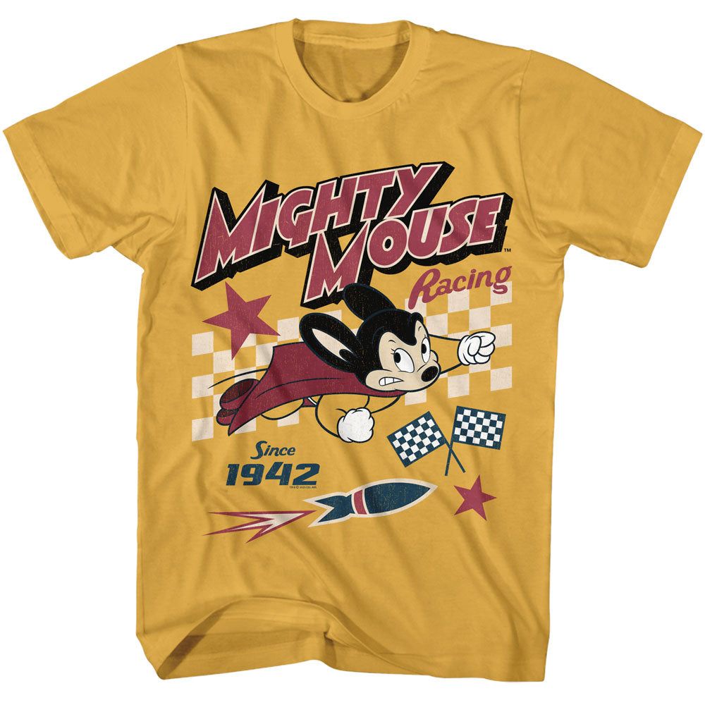 MIGHTY MOUSE Eye-Catching T-Shirt, RACING