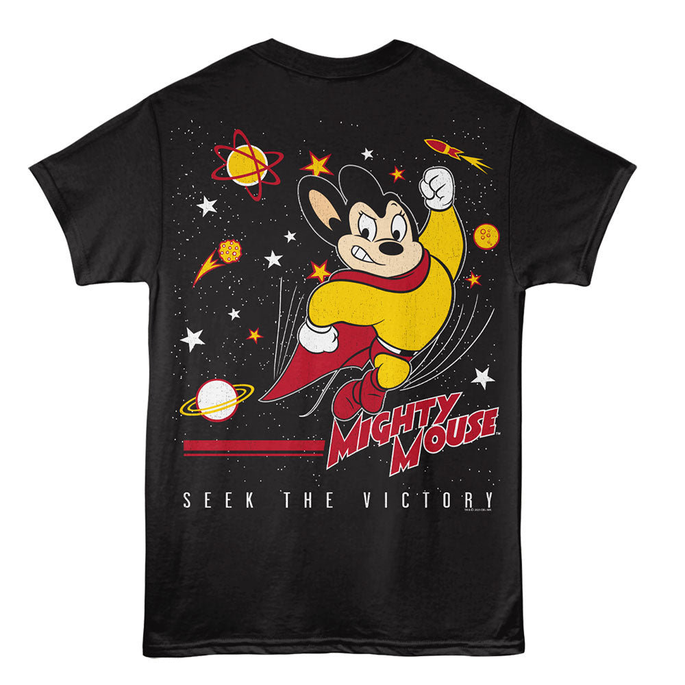 MIGHTY MOUSE Eye-Catching T-Shirt, SPACE