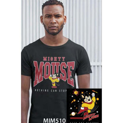 MIGHTY MOUSE Eye-Catching T-Shirt, SPACE