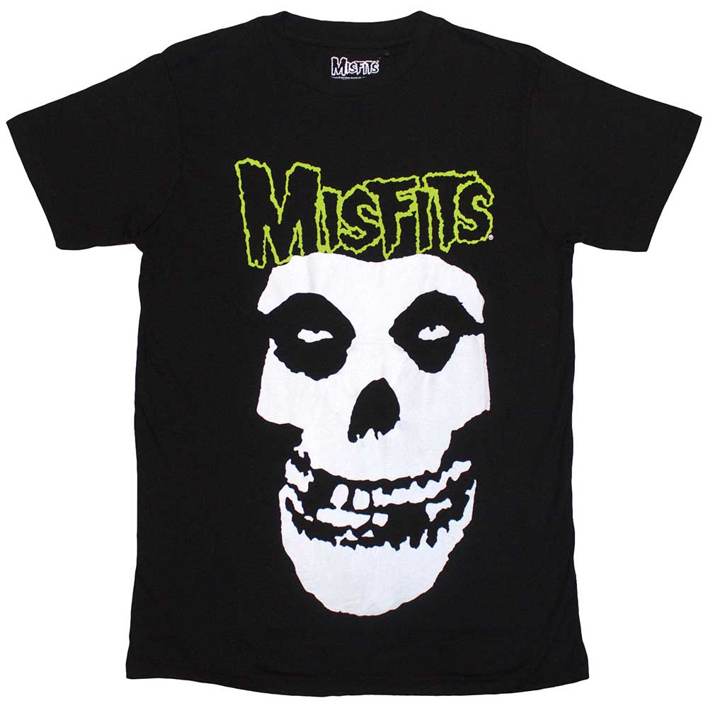 MISFITS Attractive T-Shirt, Skull &amp; Logo