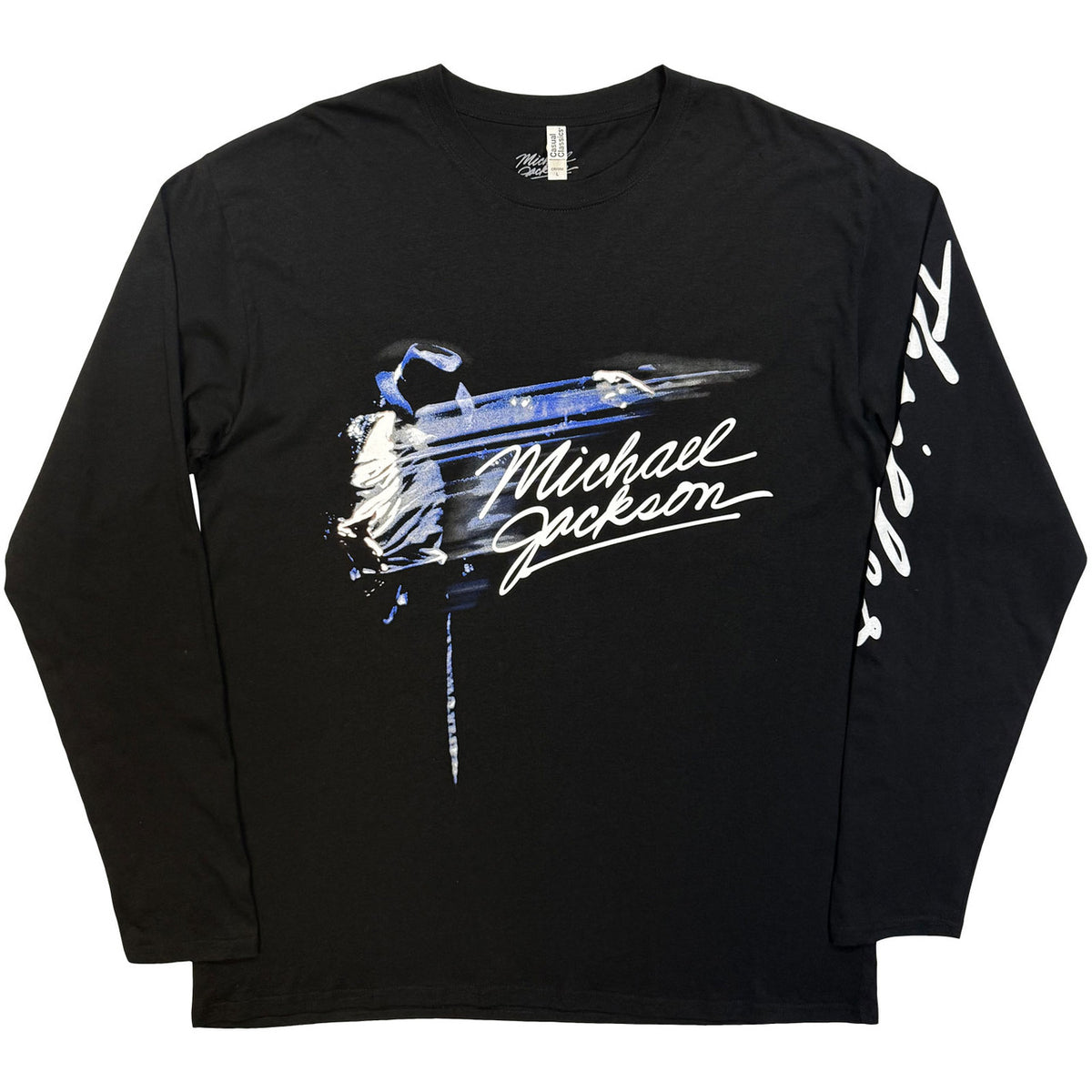 MICHAEL JACKSON Long Sleeve T-Shirt, Hat Poses