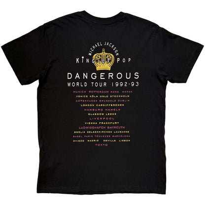 MICHAEL JACKSON Attractive T-Shirt, Dangerous World Tour