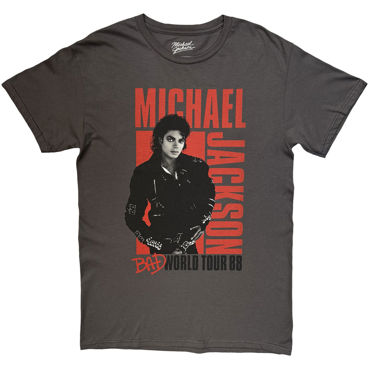 MICHAEL JACKSON Attractive T-Shirt, Bad World Tour &