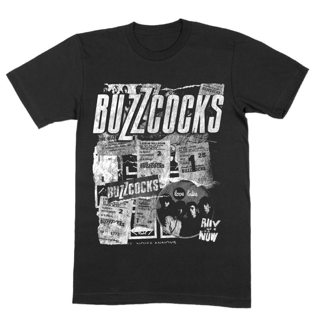 BUZZCOCKS Powerful T-Shirt, Clippings