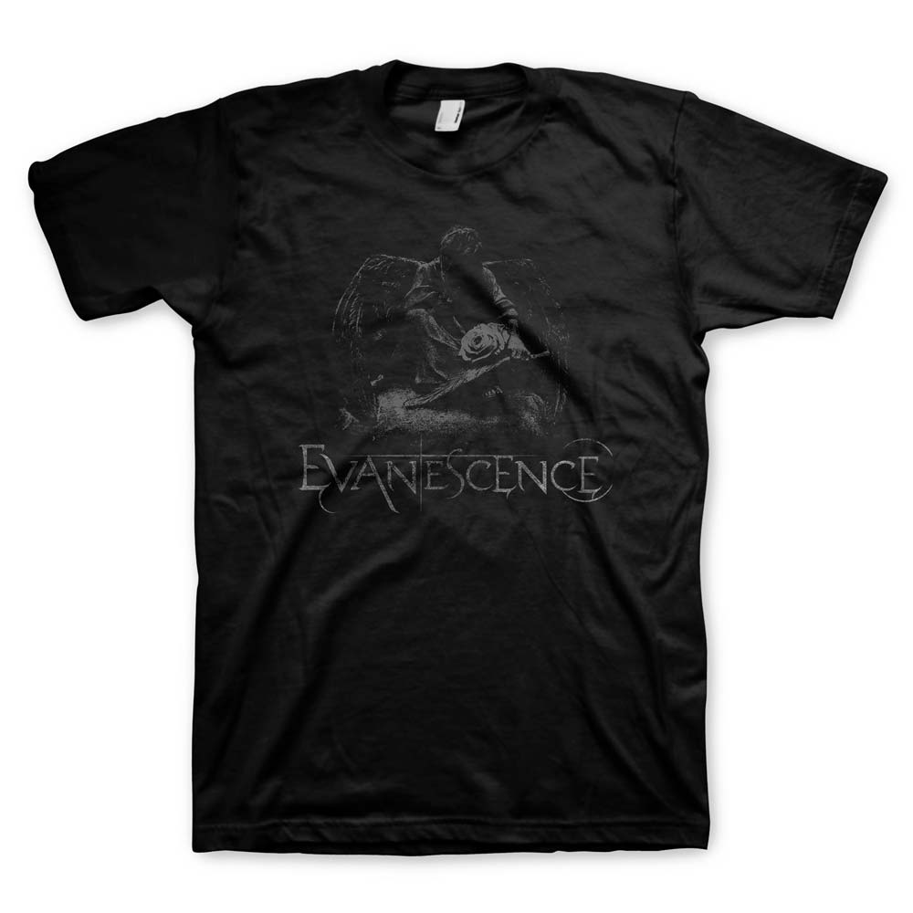 EVANESCENCE Powerful T-Shirt, Angel Statue