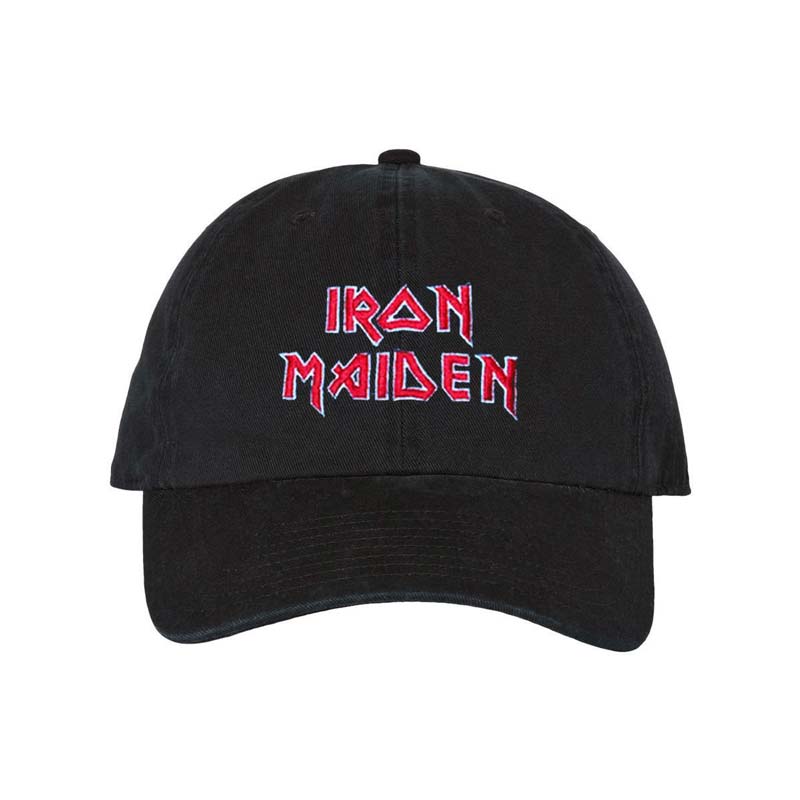 IRON MAIDEN Dad Hat, Stacked