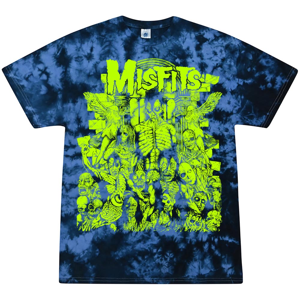 MISFITS Powerful T-Shirt, Earth AD Blue