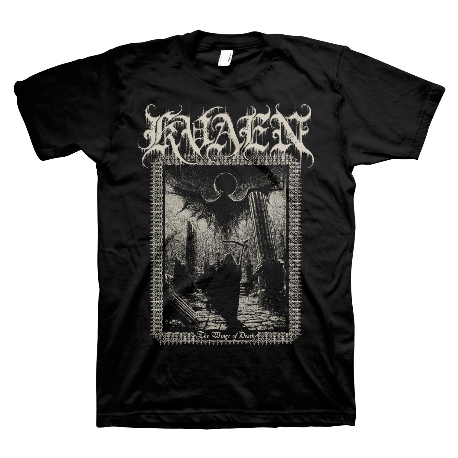 KVAEN Powerful T-Shirt, Wings of Death