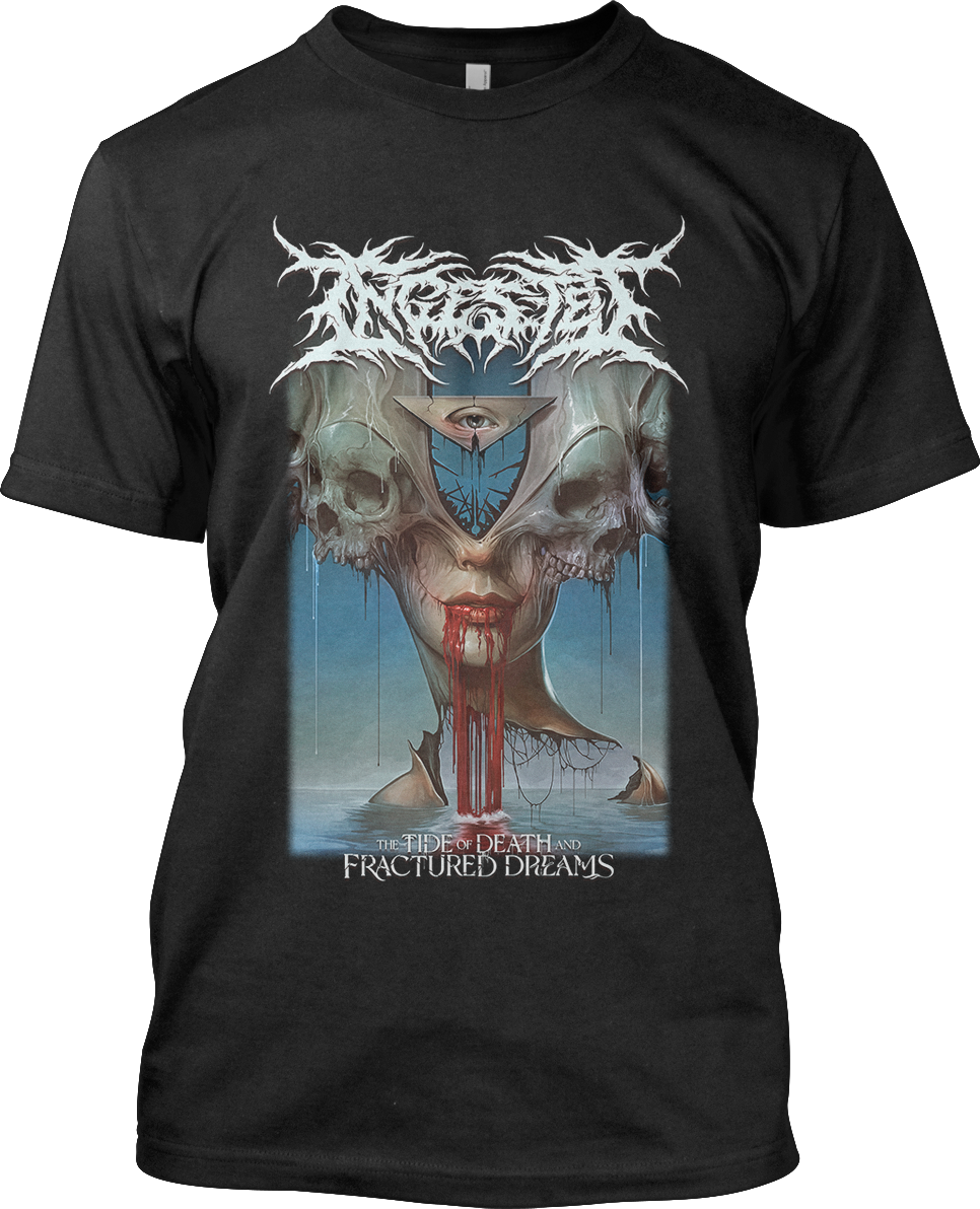INGESTED Powerful T-Shirt, Tide of Death
