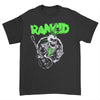 RANCID Powerful T-Shirt, Skeleton with Guitar